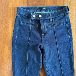 Strom Dark Blue Flare Jeans
